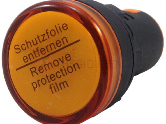 Đèn báo pha Led 220VAC màu vàng